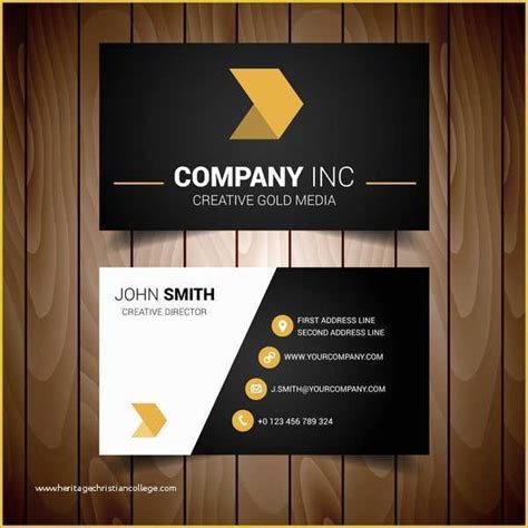 Black and Gold Business Card Templates Free Of Black and Gold Minimal ...