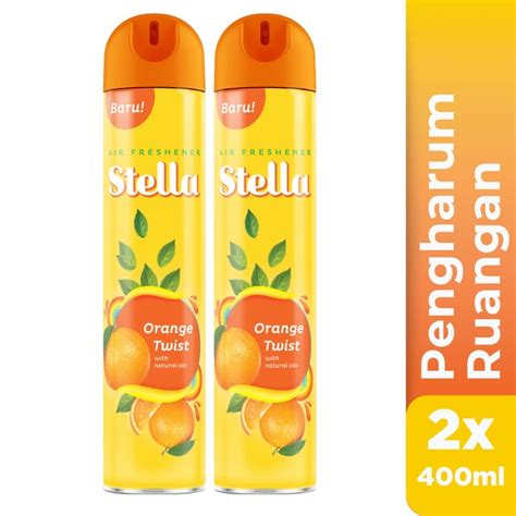 Jual Stella Aerosol Orange Ml X Pcs Pengharum Ruangan Shopee