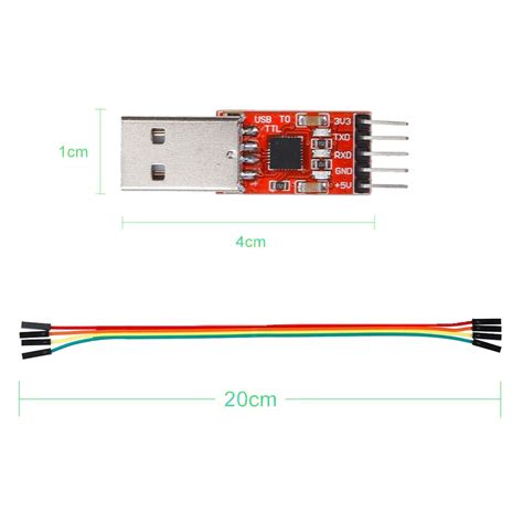 Izokee Cp2102 Module Usb To Ttl 5pin Serial Converter