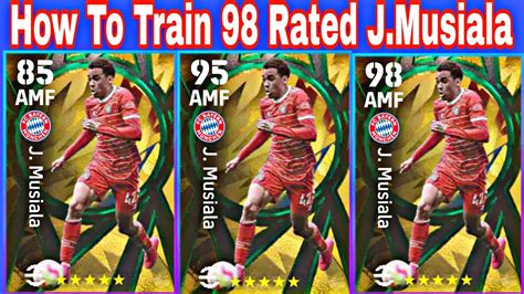 How To Train 98 Rated J Musiala In EFootball 2023 Mobile Efootball