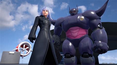 Kingdom Hearts Iii Dark Baymax Boss Fight P Youtube