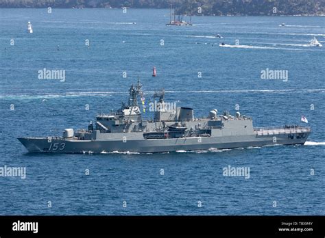 Hmas Stuart Ffh Anzac Class Frigate Of The Royal Australian Navy