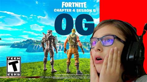 Meine Erste Runde In Fortnite Og Youtube