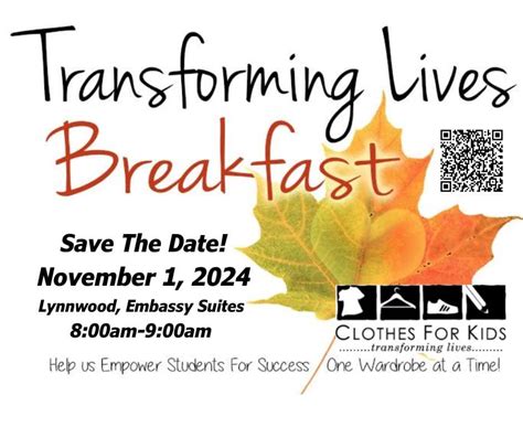 Transforming Lives Breakfast Mill Creek Chamber Of Commerce