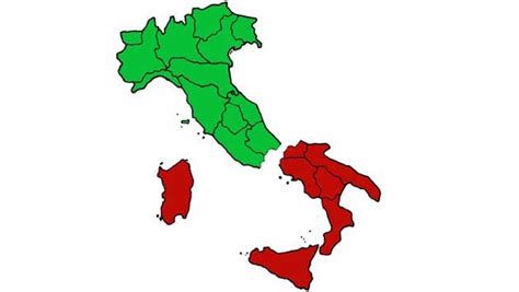 Italia Divisa In Due I Dai Isee Certificano Le Differenze Tra Nord E