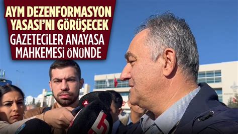 AYM Dezenformasyon Yasasını görüşecek