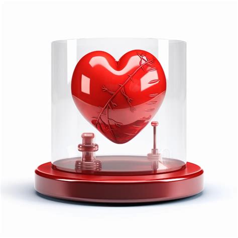 Premium AI Image | world heart day logo