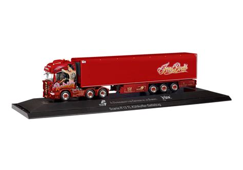 Herpa Scania R Tl X K Hlkoffer Sattelzug Tsu Bode Rockabilly Truck