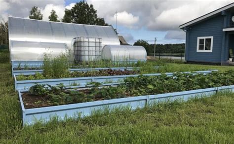 Оцинкованные грядки с порошковым покрытием