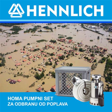 Homa Set Za Odbranu Od Poplava Hennlich