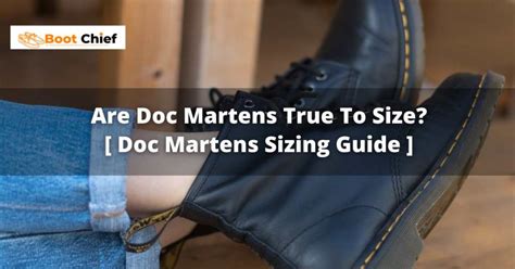 Are Doc Martens True To Size Sizing Chart With Guide