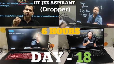 DAY 18 Of JEE 2025 As A Dropper IIT JEE Aspirant Study Vlogs Physics