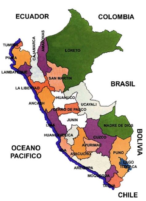 Cuántas Provincias Tiene Perú Perú Mi País