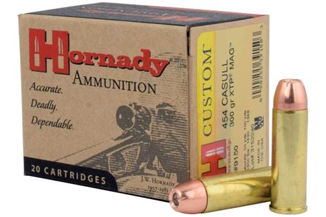 454 Casull: A Legendary Handgun Hunting Cartridge