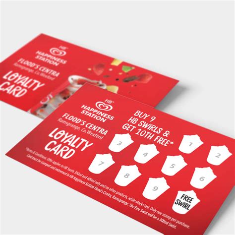 Custom Loyalty Punch Cards Sporkroll