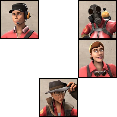 Sfm Tf2 Avatars Female Wip By Theyoshipunch On Deviantart