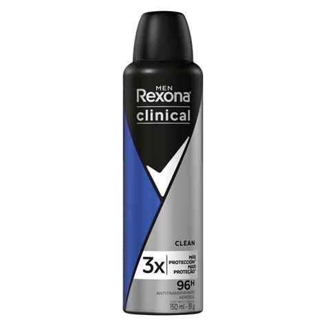 Desodorante Aerossol Rexona Clinical Men Clean H Ml