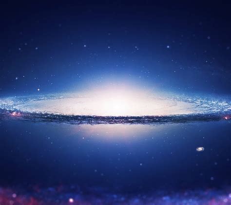 Sombrero galaxy borde galaxia infinito nebulosa nota oficial más