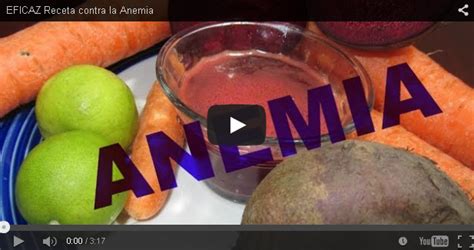 Tu Salud Receta Contra La Anemia