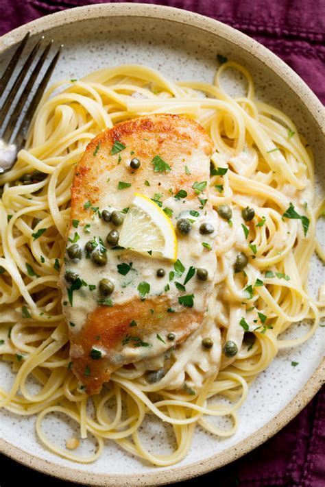 Chicken Piccata Recipe {best Creamy Sauce} Cooking Classy