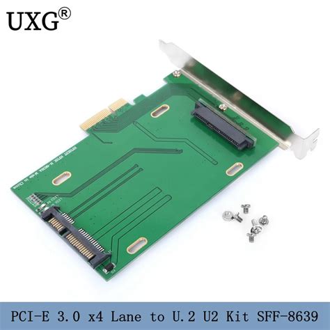 Pci E 30 X4 Lane Para U2 U2 Kit Sff 8639 Adaptador De Anfitrião Para Intel Placa Mãe And 750 Nvme