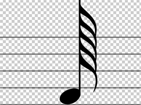 Hundred Twenty Eighth Note Musical Note Two Hundred Fifty Sixth Note