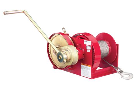 M452 Double Reduction Spur Gear Hand Winch Bbc Pump And Equipment