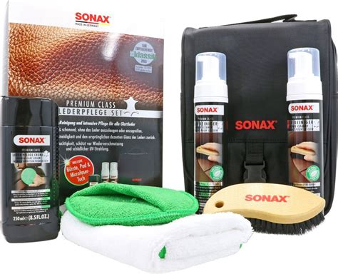 Sonax Premium Class Leather Care Kit Lederonderhoudset Bol