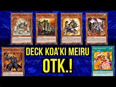 DECK KOA KI MEIRU UN META QUE REVIVE OTK Yu Gi Oh Duel Links YouTube