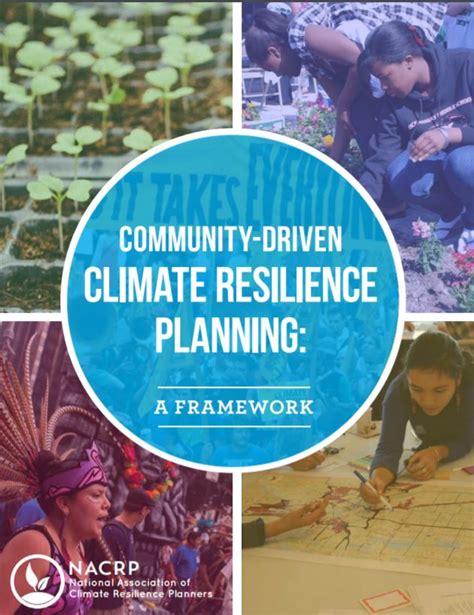 Community Driven Climate Resilience Planning A Framework Urban