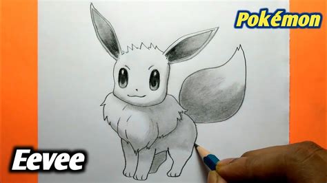 How To Draw Eevee Pokémon Pokemon Drawing Pencil Sketching Youtube