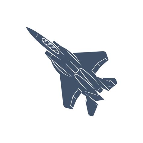 Military Aircraft Vector Illustration Design Fighter Jets Logo Design