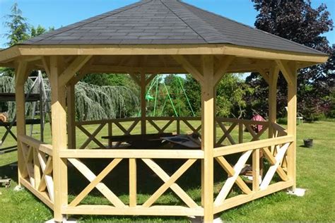 Kiosque Bois Jardin Castor Bois Construction Abris Bois Jardin