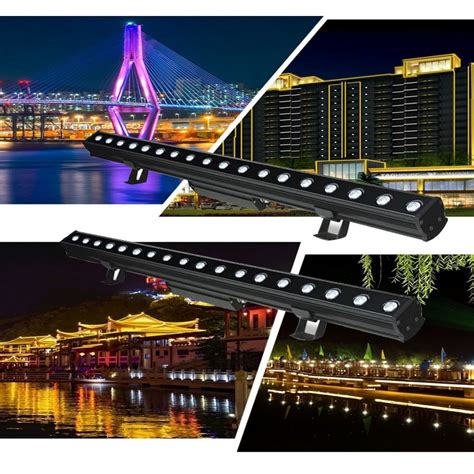 Outdoor Lighting Project Dmx Rgb Led Wall Washer Light Led Linear With