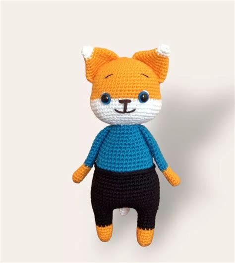 Amigurumi Cute Plush Fox Crochet Free Pattern – Handmadecraft