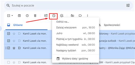 Odłóż w Gmailu jak działa ta funkcja i kiedy warto z niej korzystać