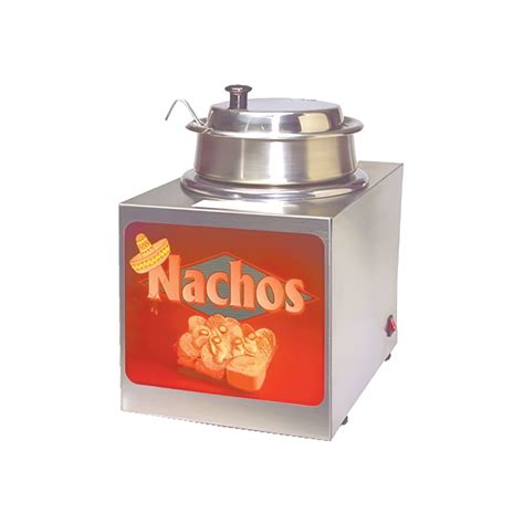 Gold Medal 2365 4 Qt Nacho Cheese Dipper Style Warmer 120v