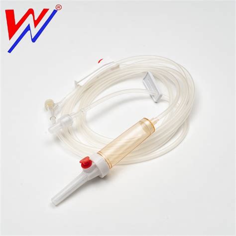 Disposable IV Blood Transfusion Infusion Set With Filter With CE ISO