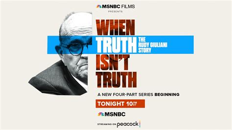 Msnbc Films On Twitter Tonight Msnbcfilms Presents When Truth Isn