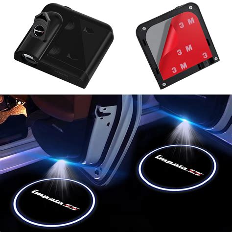 Buy Pcs Car Door Lights Logo Projector For Chevy Impala Ss Wireless