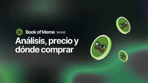 Qué Es Book Of Meme BOME Memecoin De Solana