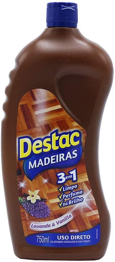 Limpa Piso Destac Para Pisos De Madeira Lavanda E Vanilla 750ml