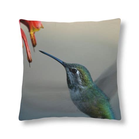 Hummingbird Pillow Etsy