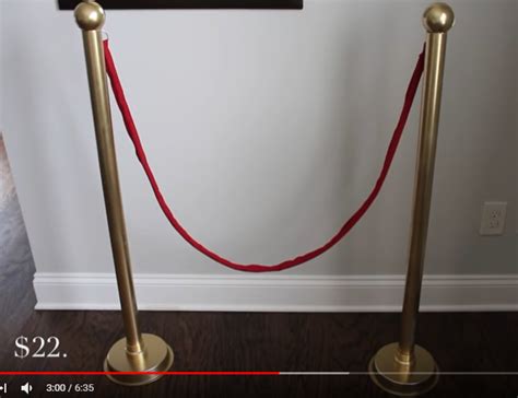 Diy Red Carpet Rope Red Carpet Ropes Diy Carpet Balloon Diy Party