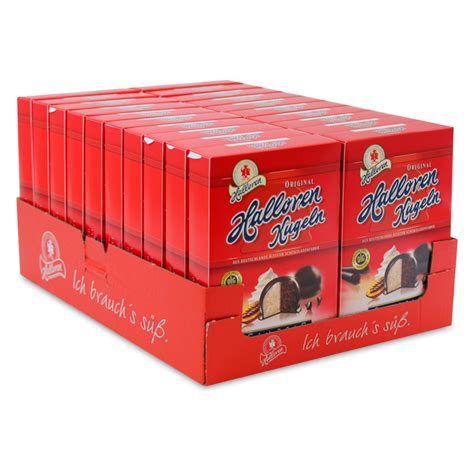 Halloren Kugeln Sahne Cacao 20er Pack 20x 125 G Packung Aufkleber Shop