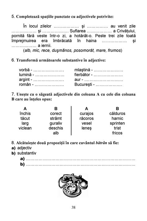 Fise De Lucru Romana Clasa 3 Substantivul Si Adjectivul 72325 Hot Sex