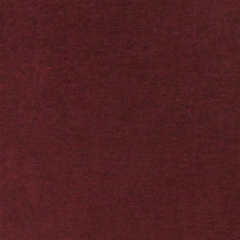 A0001E Burgundy Authentic Cotton Velvet Upholstery Fabric By The Yard