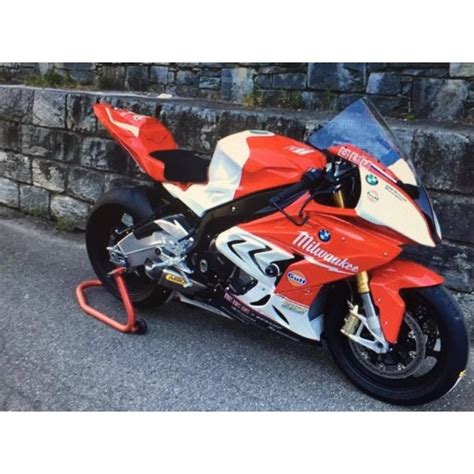 Poly Peint Bmw S1000rr 2016 Milwaukee Rouge Gmr Racing