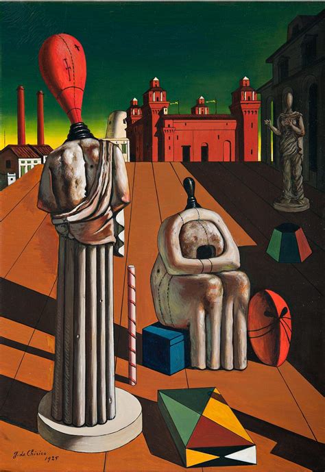 Giorgio De Chirico pintura metafísica vida obras