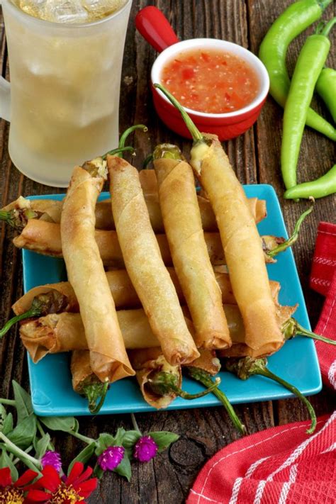 Cheesy Dynamite Lumpia Foxy Folksy